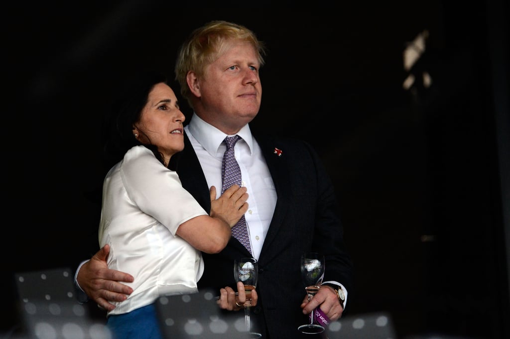 London Mayor Boris Johnson and his wife, Marina Johnson ...