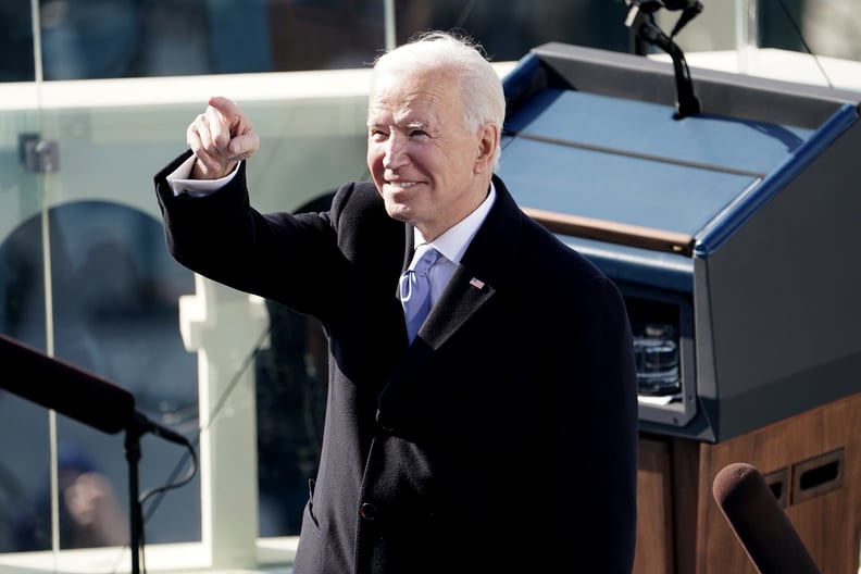 Joe Biden's Navy Coat