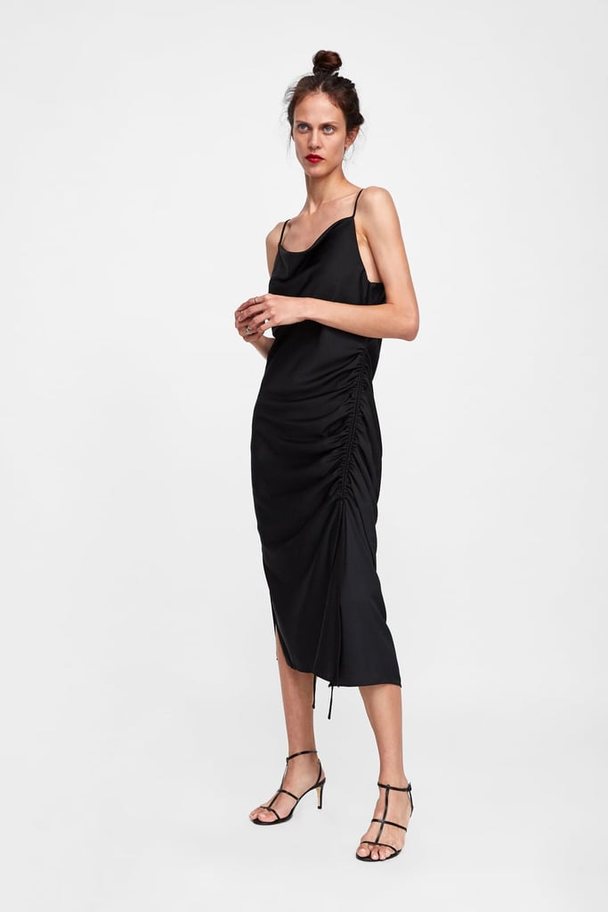 Zara Draped Lingerie Dress