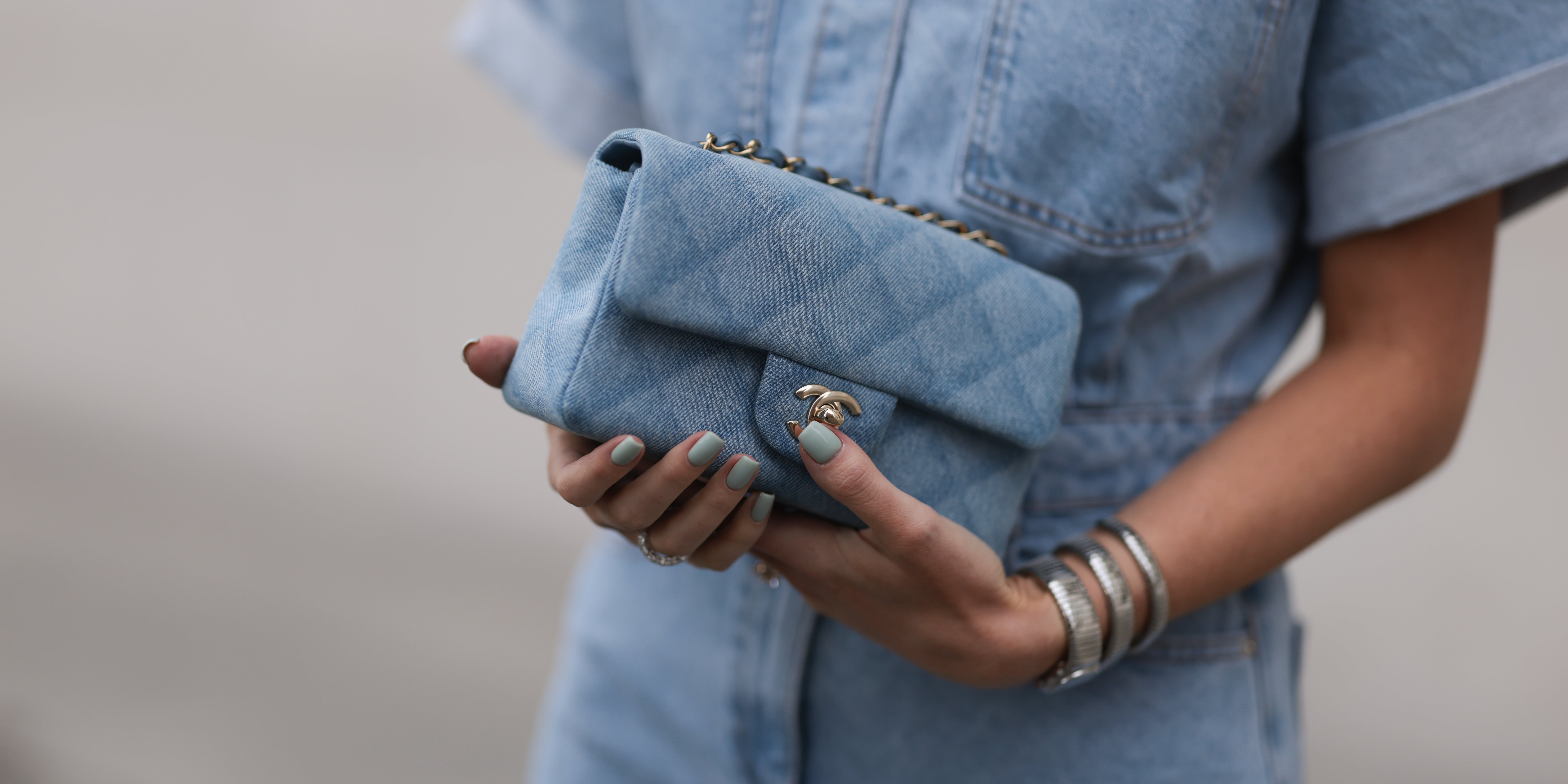 "Blueberry Milk" Nails Will Be Everywhere This Spring
