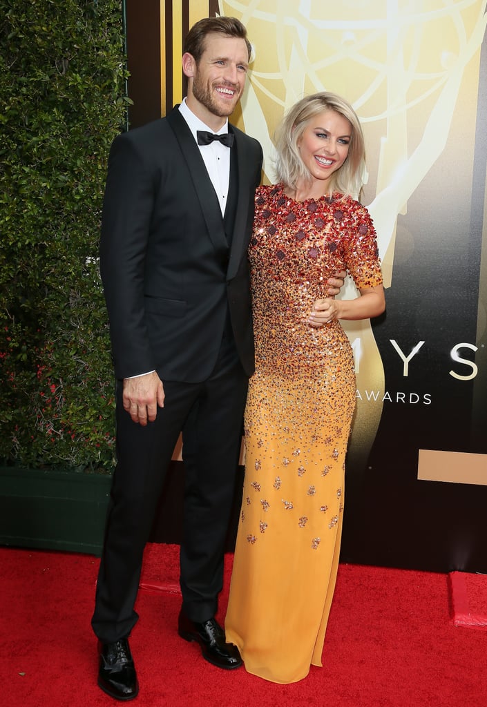 Julianne Hough and Brooks Laich at the Creative Arts Emmys