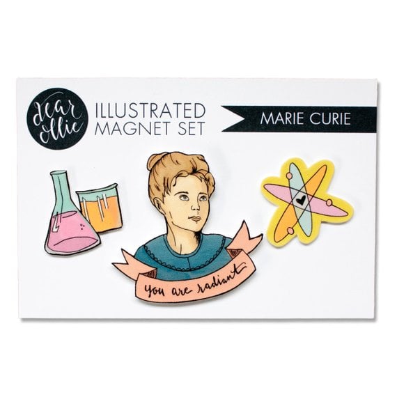 Marie Curie Magnet Set
