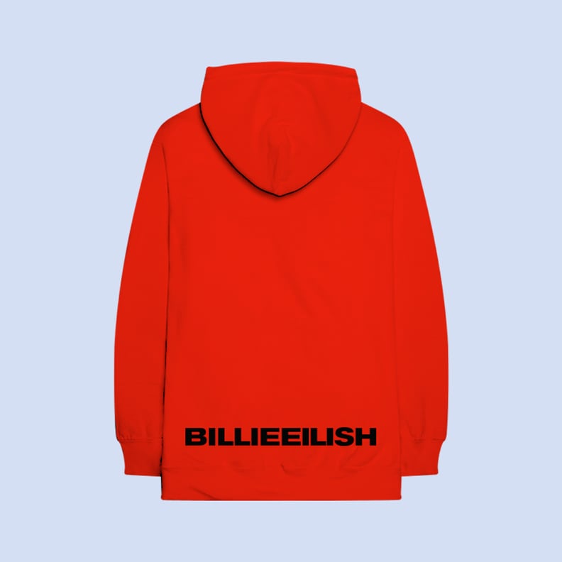 Billie Eilish Red Billie Hoodie