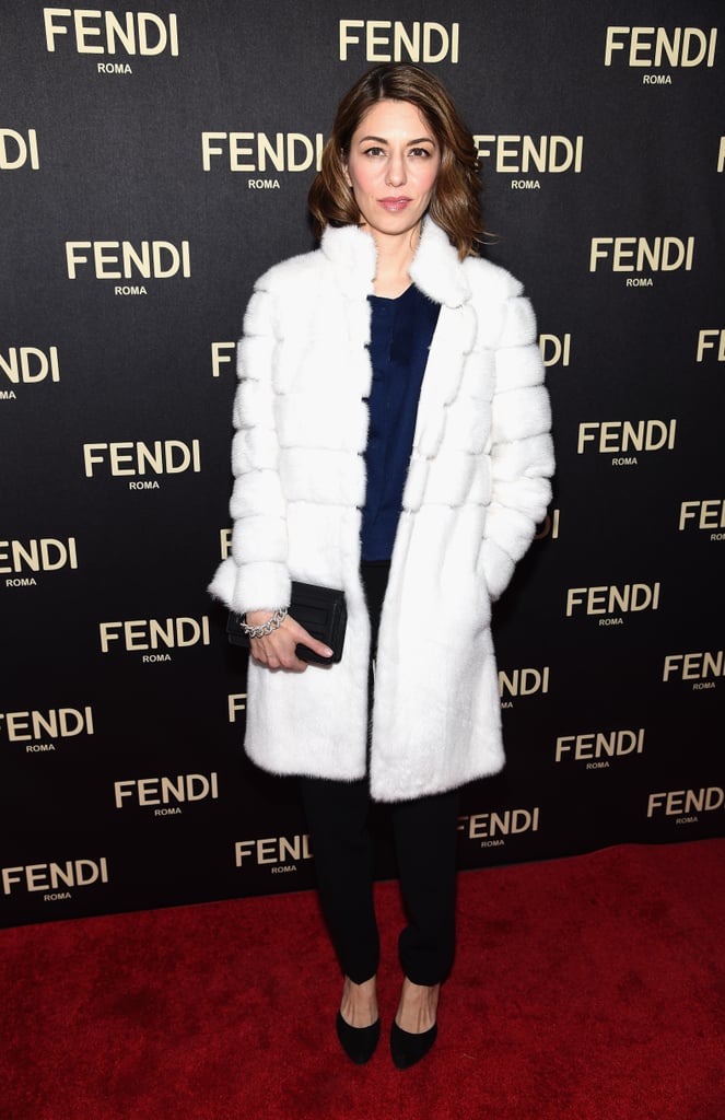 Sofia Coppola attended the opening of Fendi's flagship store.