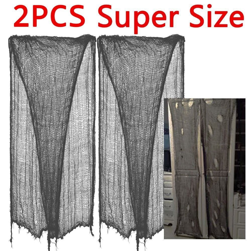 Drape these 180" Creepy Cloth (14 for 2) anywhere to create a dark