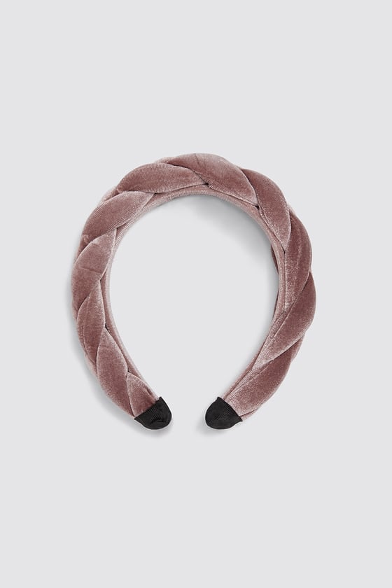 Zara Velvet Woven Headband