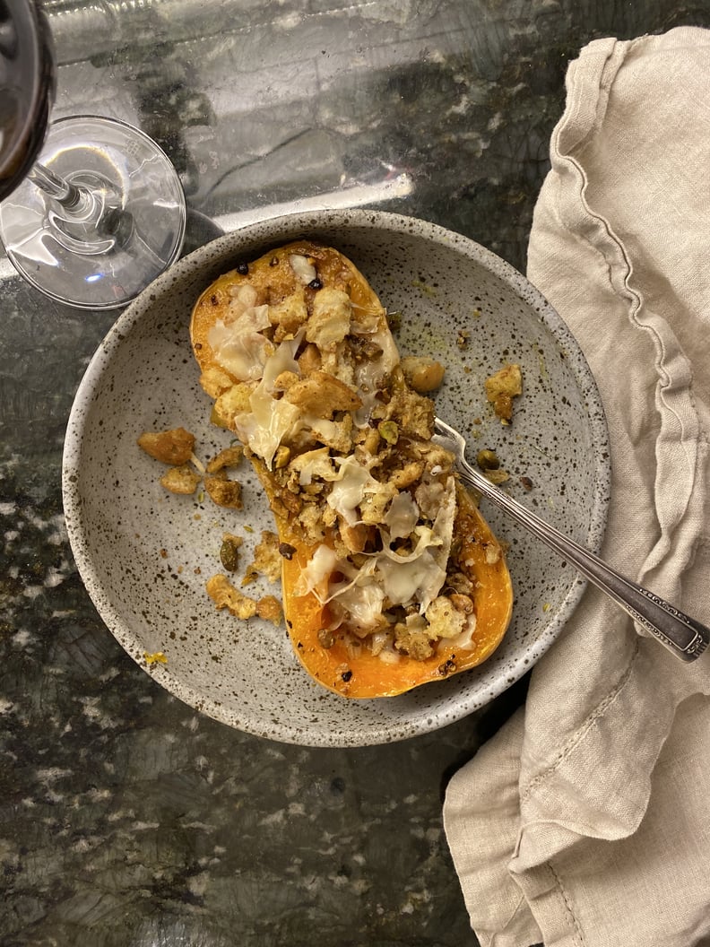 Roasted Honeynut Squash With Pistachio "Crumble"