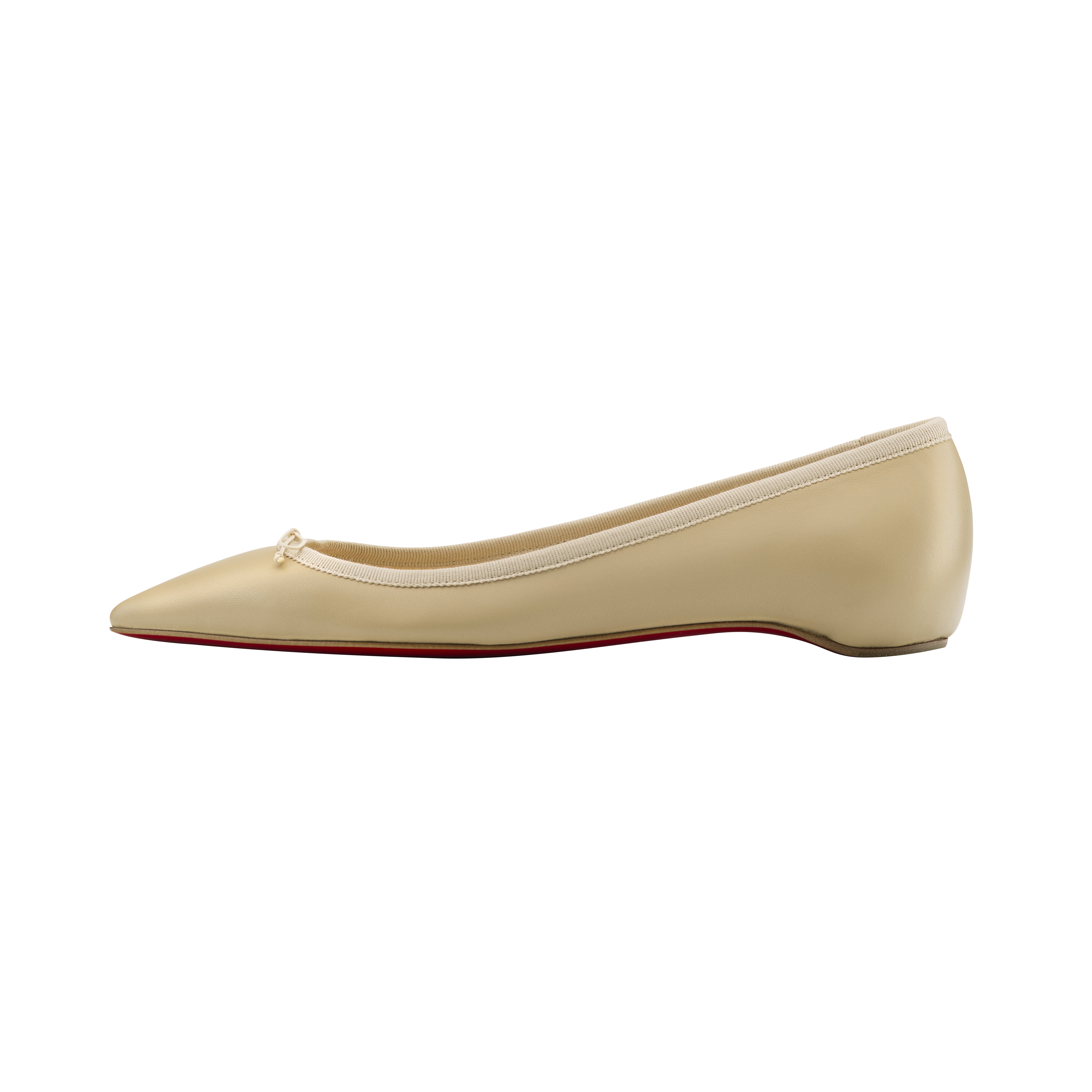 Christian Louboutin Nude Flats Spring 2016 POPSUGAR Fashion