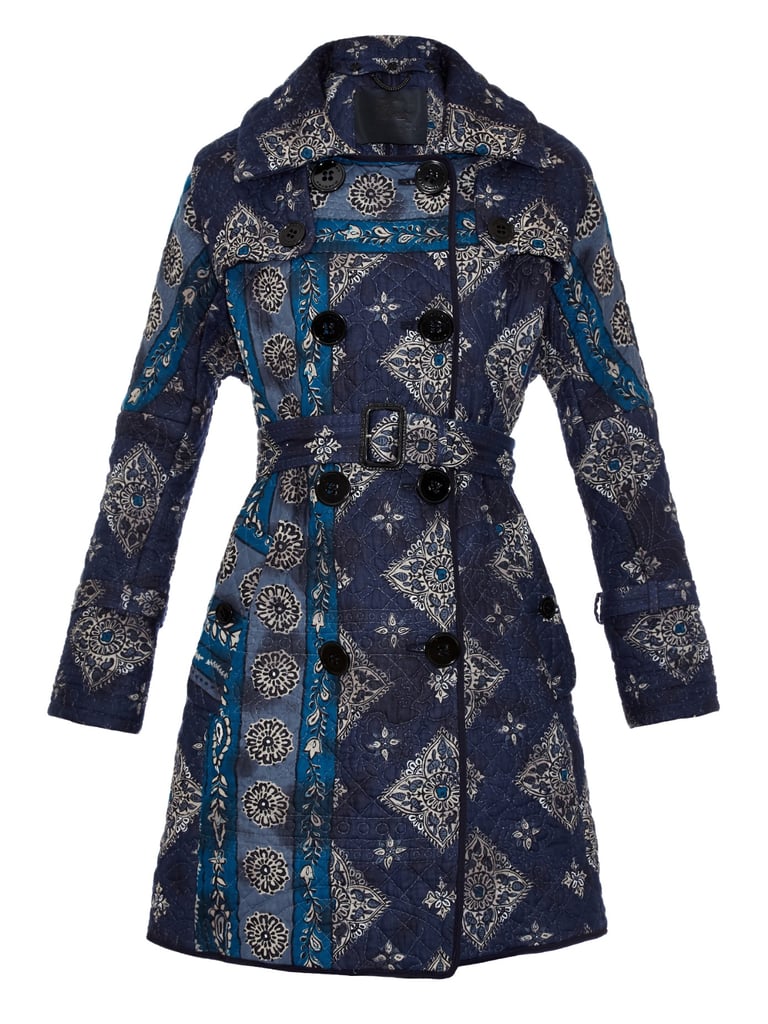Burberry Prorsum Paisley-Print Quilted Trench Coat ($3,838)