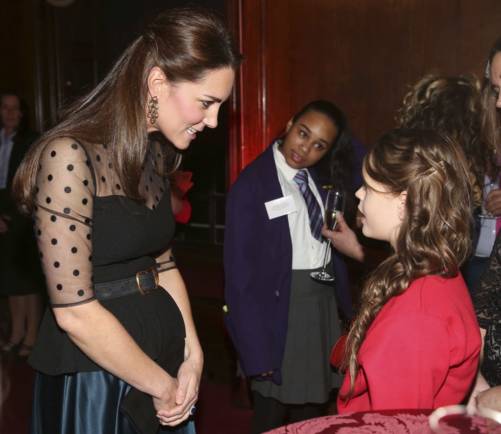 Pregnant Kate Middleton Hosts Wellbeing in Schools Awards