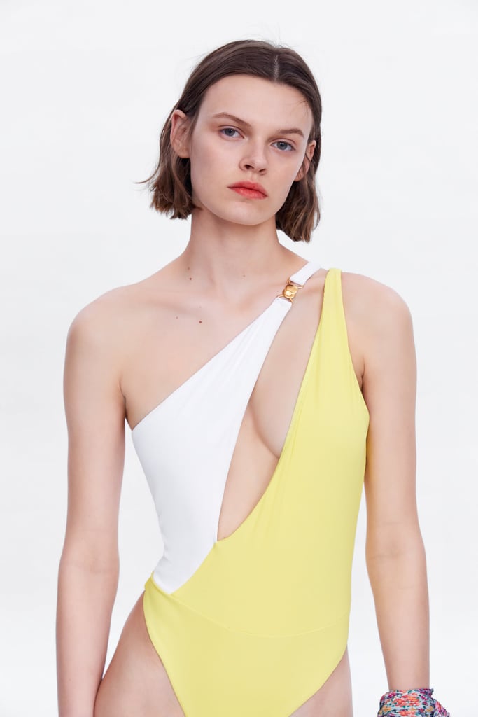 Zara Yellow Swimsuit