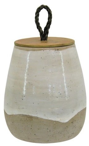 Threshold Tall Lidded Vase