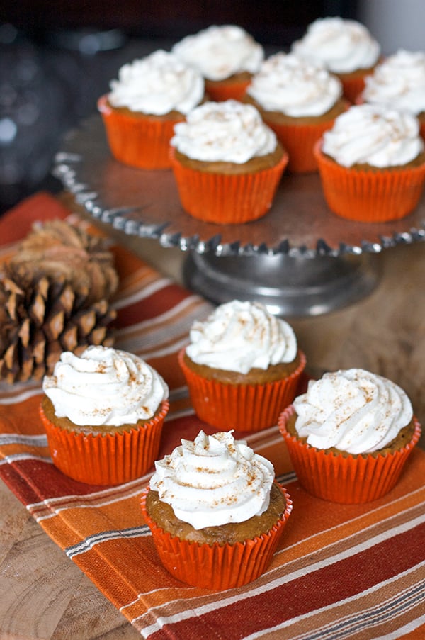 Pumpkin Spice Latte Cupcakes