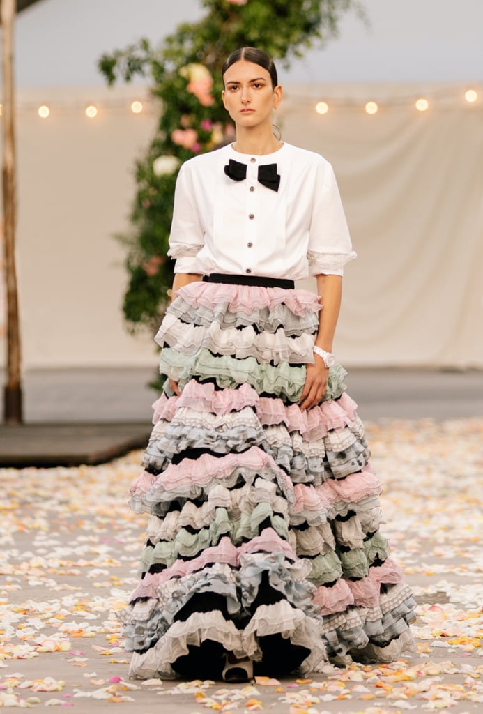 Tulle Skirt Trend at Couture Fashion Week: Chanel Spring 2021 Haute Couture