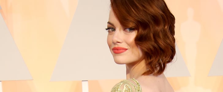 Emma Stone Red Carpet Dresses 2015