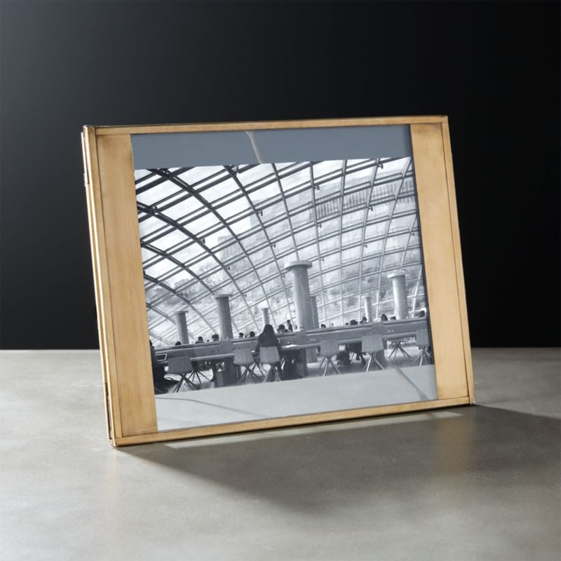 Bonnie: Maarten Antiqued Brass Picture Frame