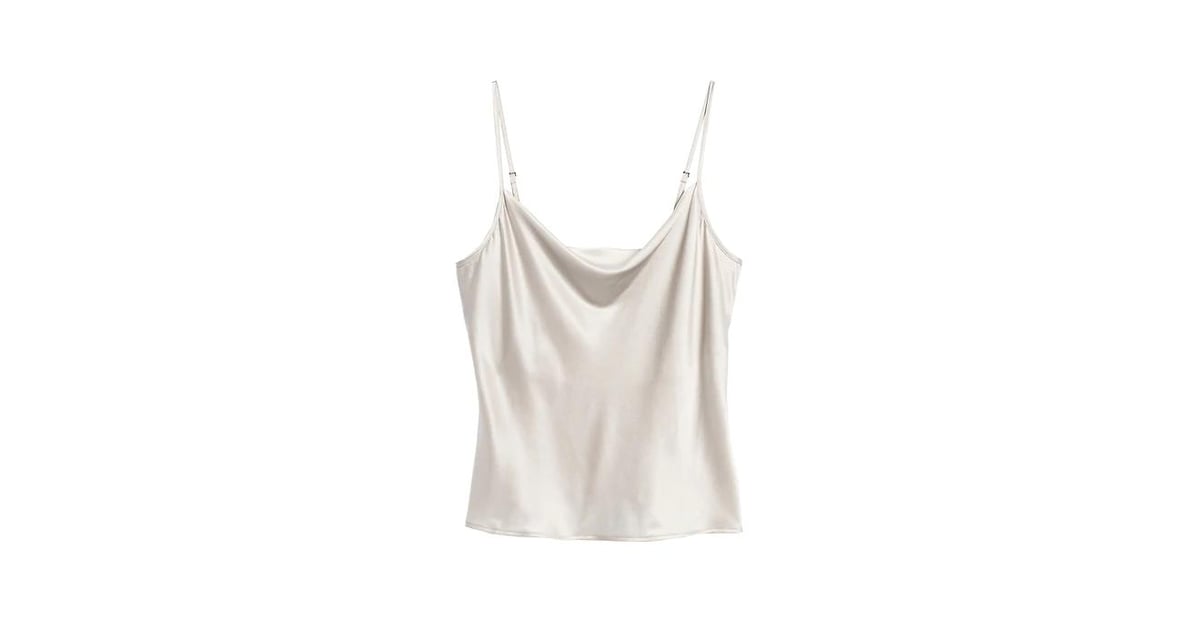Washable Silk Cowl-Neck Camisole | Best Holiday Clothes For Women From ...