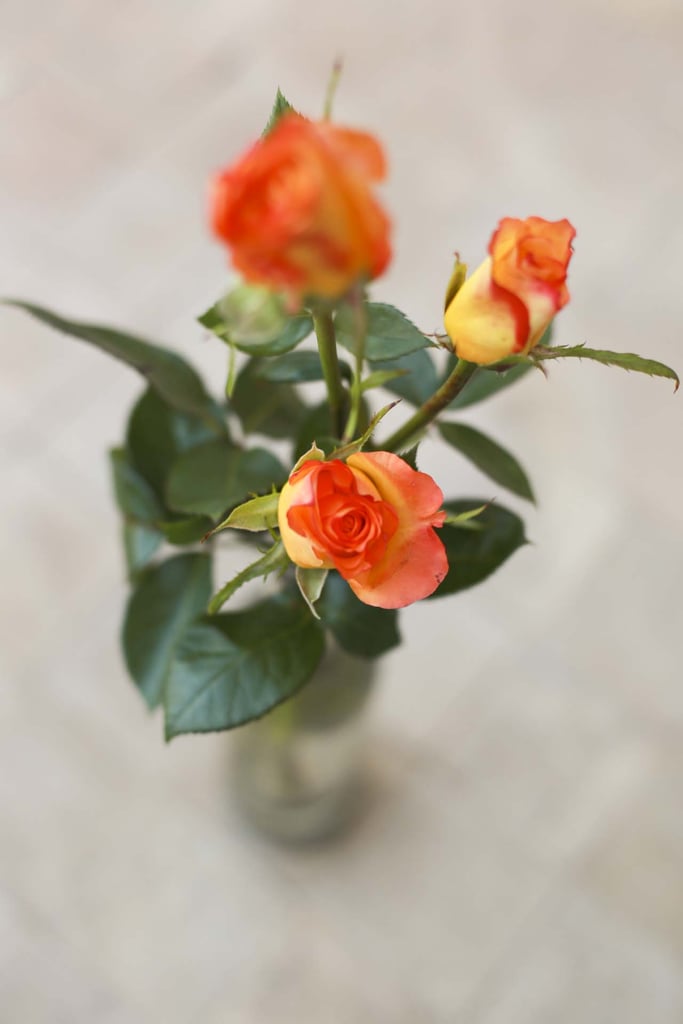 One thing that I fell in love with at the Four Seasons was the abundance of burnt-orange roses. The smell is something I can still close my eyes and remember.