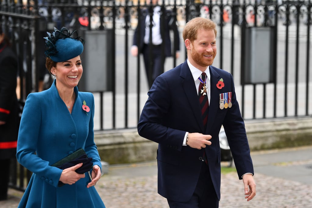 Prince Harry and Kate Middleton at Anzac Day Service 2019