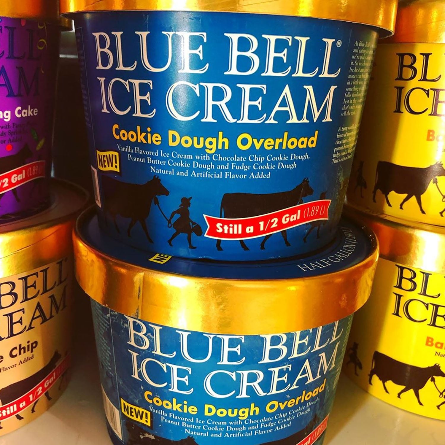 Blue Bell Cookie Cake Ice Cream Nutrition لم يسبق له مثيل الصور