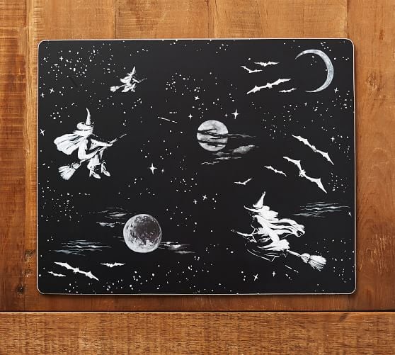 Moonlight Witches Cork Placemats