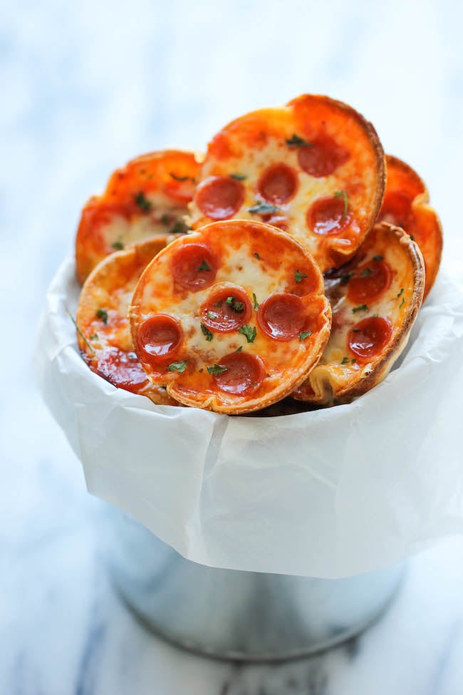 Mini Deep Dish Pizzas