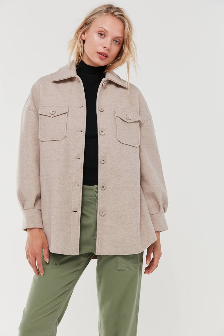 Oversized shirt clearance jacket