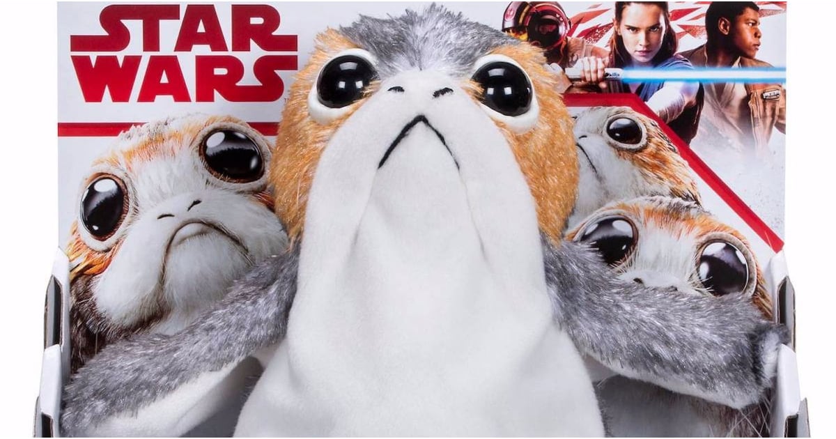 Star wars porg top toy
