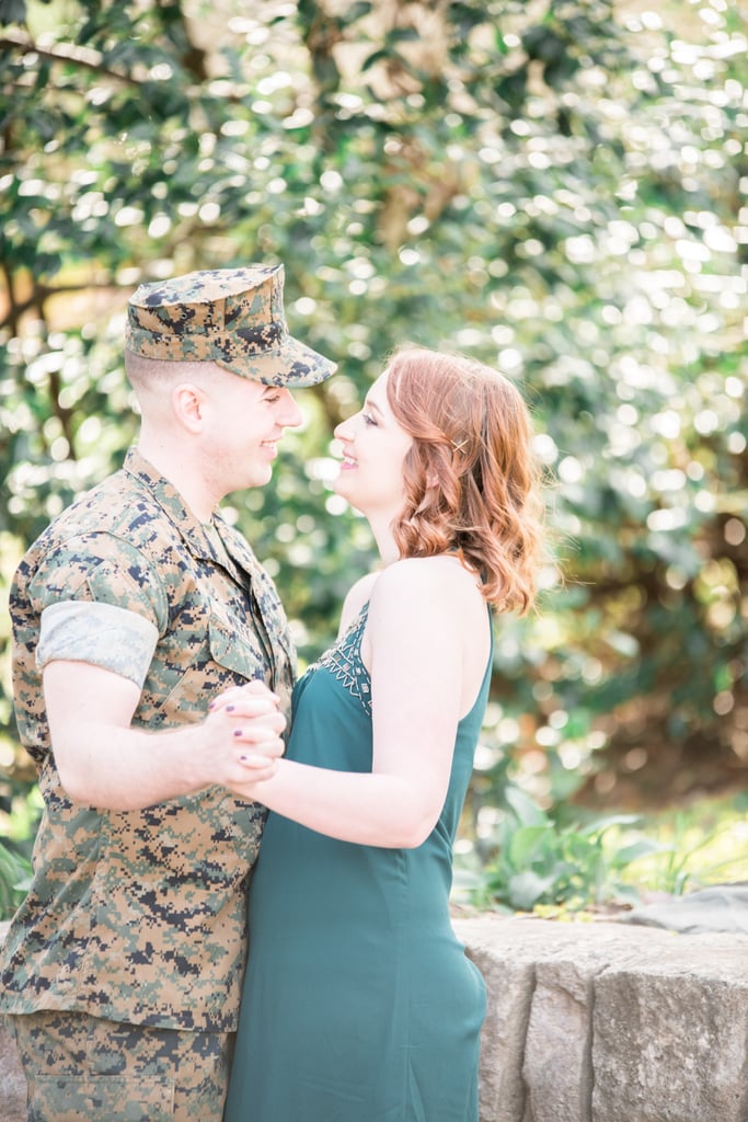 Military Couple Engagement Session in Washington DC