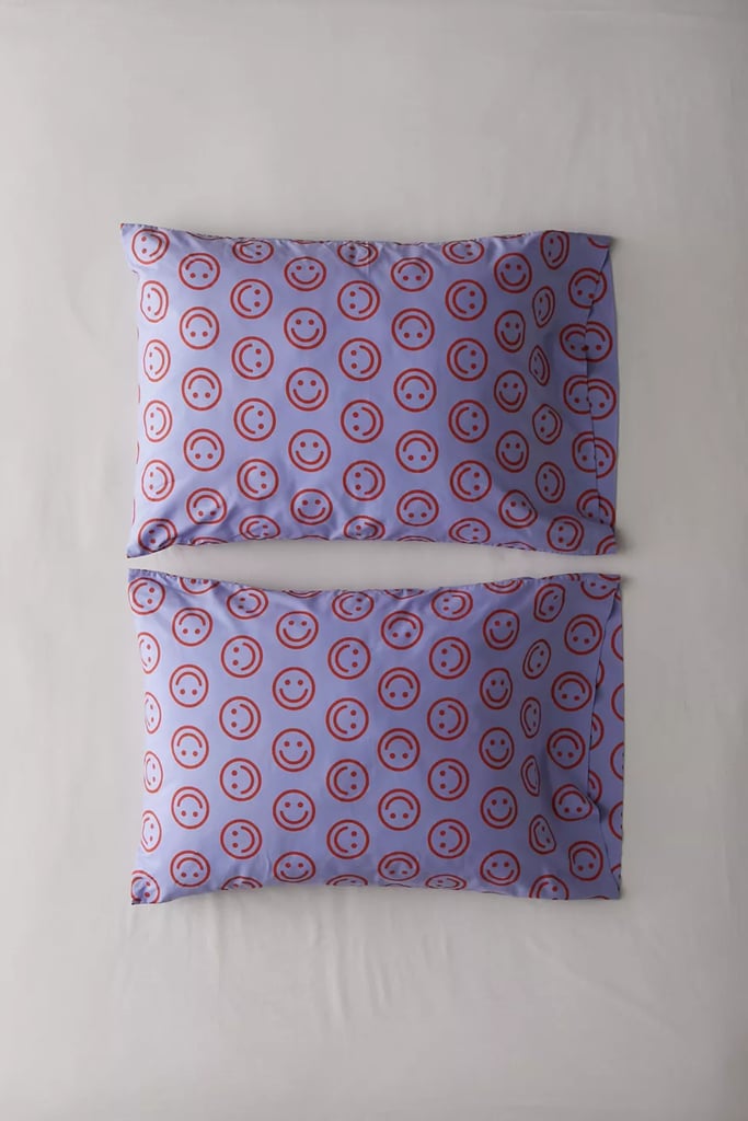 BAGGU Happy Face Pillowcase Set