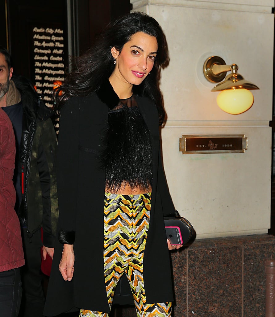 Amal Clooney Out to Dinner March 2015 | Pictures