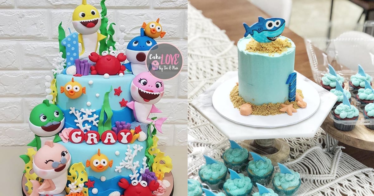 Baby Shark Birthday Cake Ideas Popsugar Family
