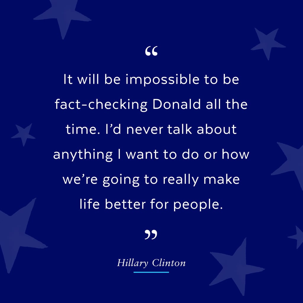 Best Quotes From Second Presidential Debate POPSUGAR News