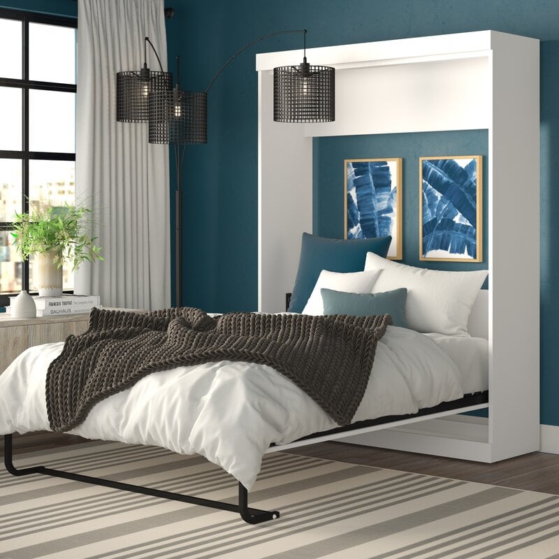 Colquitt Murphy Bed Best Beds For Small Spaces and Rooms POPSUGAR