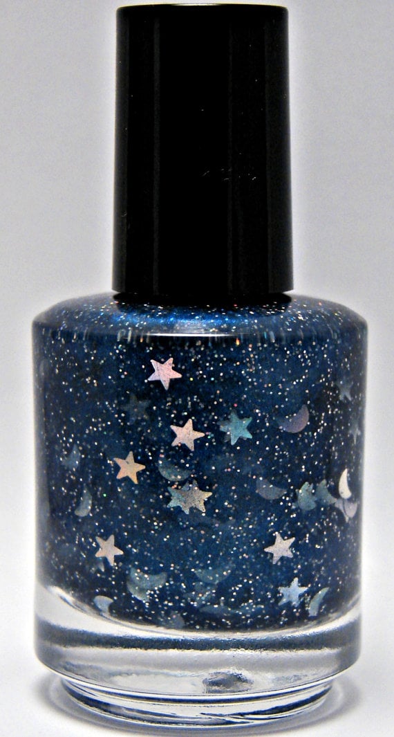 Spellbound Nails All of Time and Space Doctor Who Inspired Glitter Nail Polish