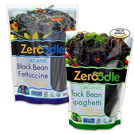 Zeroodle Organic/Non GMO Black Bean Pasta