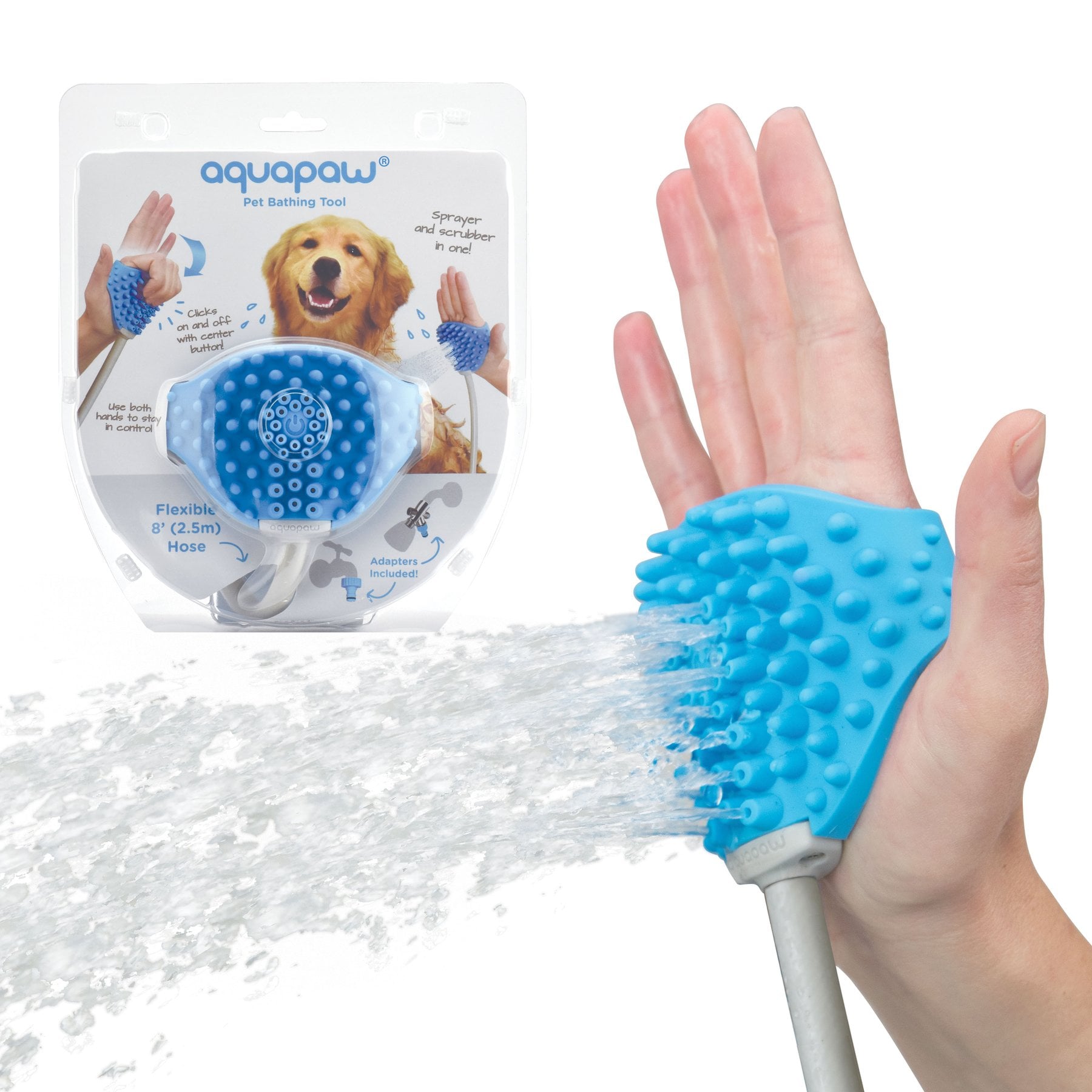 Aquapaw dog hot sale bathing glove