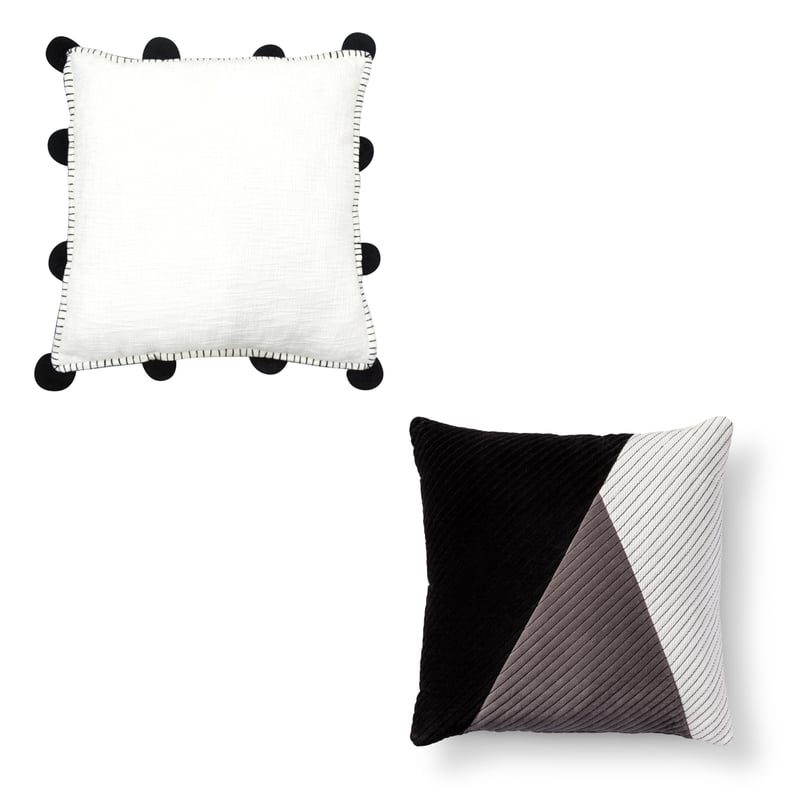 Cozy throw pillows