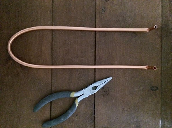 DIY Hairpin Style Legs {without welding}