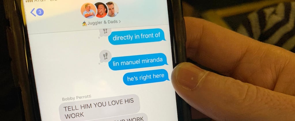 Lin-Manuel Miranda Shares Text Exchange Between Dad Group