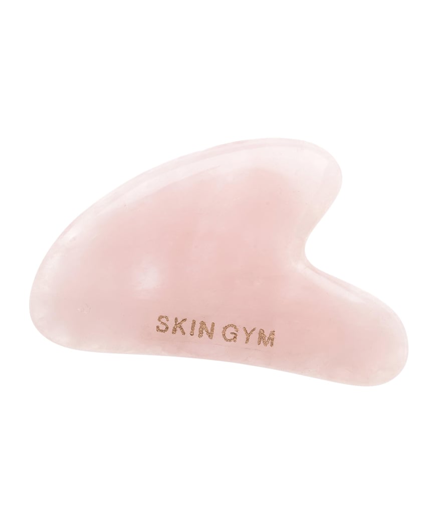 Skin Gym Rose Quartz Gua Sha Heart Sculpty