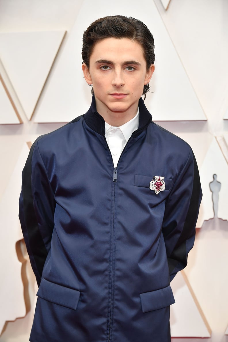 Timothée Chalamet at the Oscars