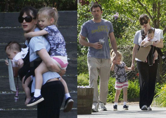 Photos of Seraphina Affleck with her Parents Jennifer and Ben, and Sister Violet Photos of Seraphina Affleck with her Parents Jennifer and Ben, and Sister Violet
