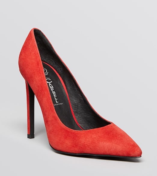 Jeffrey Campbell pointed-toe pumps ($155)