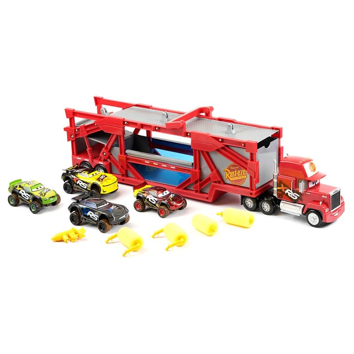 mack carrier and mud wash playset