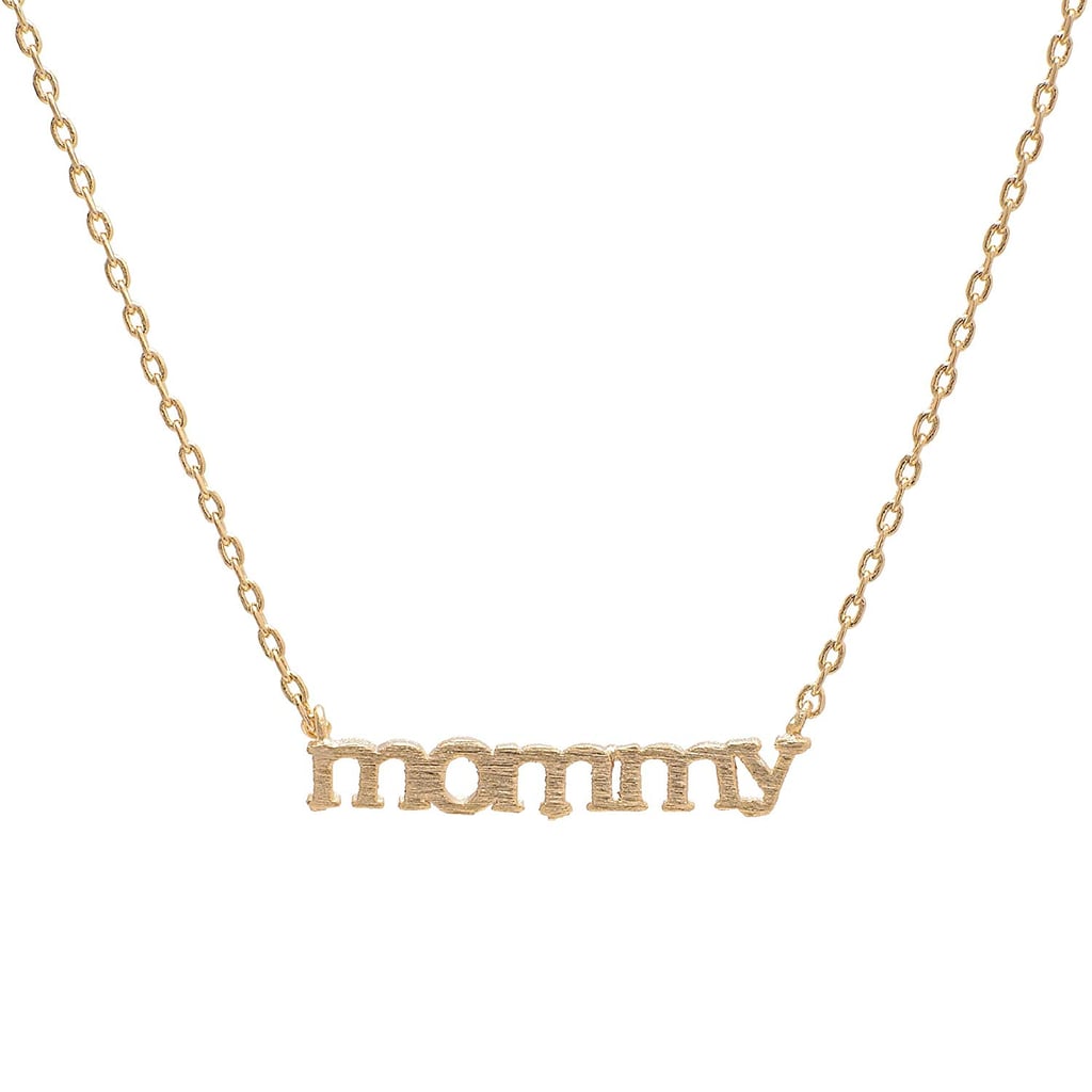  chelseachicNYC Mommy Script Necklace