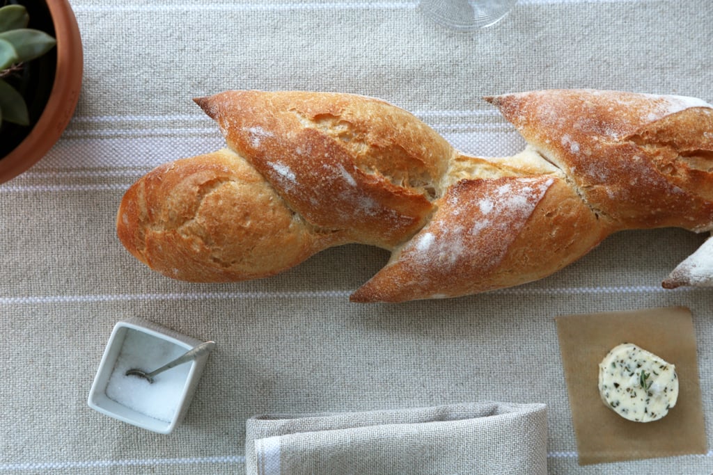 Warm Dinner Rolls With Compound Butter