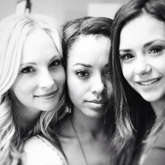 Nina Dobrev's Final Vampire Diaries Scenes Instagrams