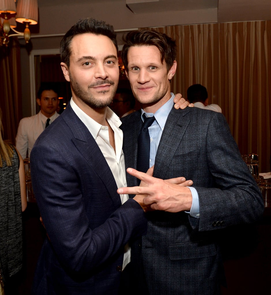 Jack Huston and Matt Smith at a party together in LA in 2016.