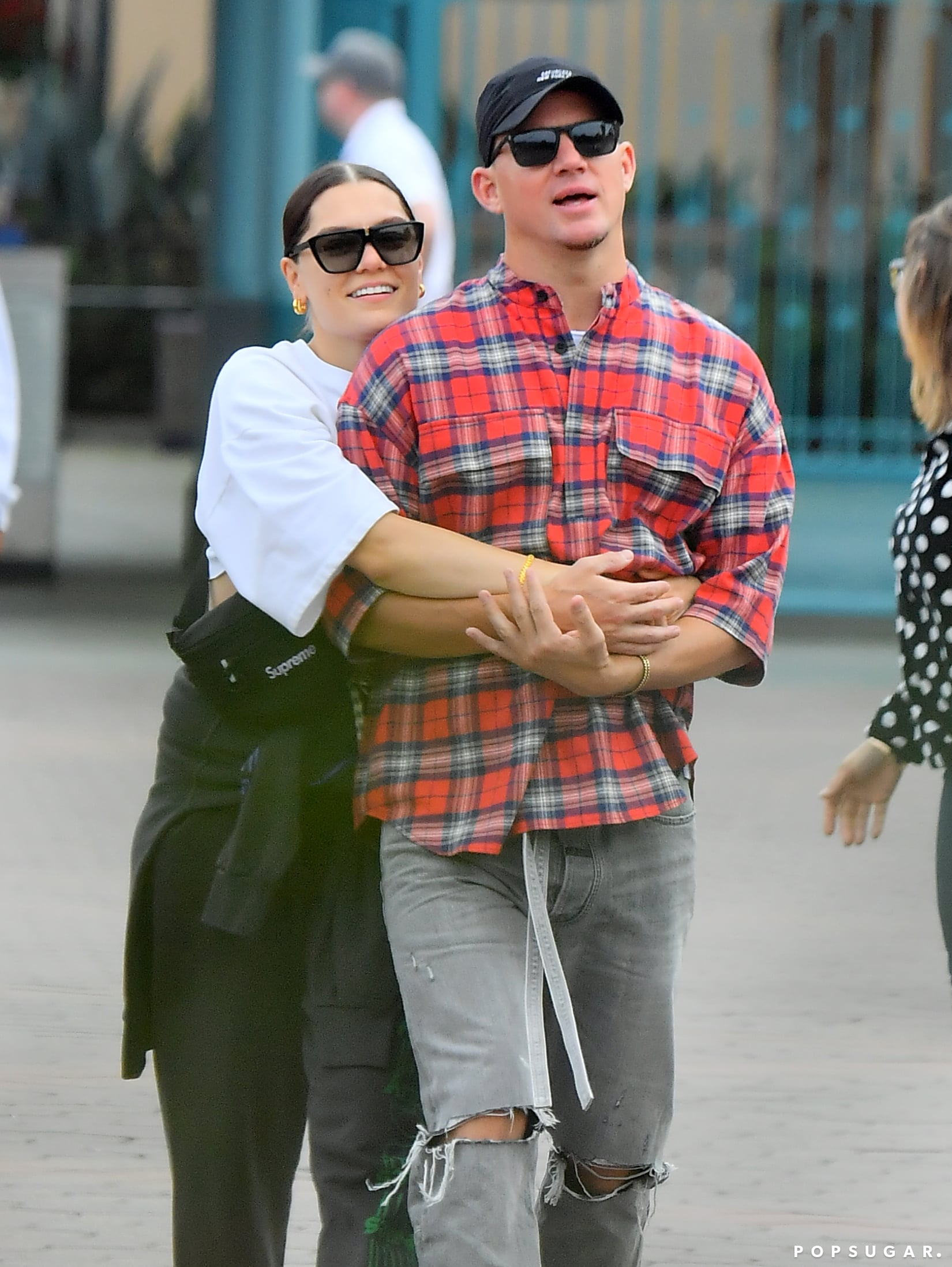 Channing Tatum And Jessie J At Disneyland Pictures May 2019 Popsugar Celebrity Channing tatum will not tolerate trolling of jessie j. channing tatum and jessie j at